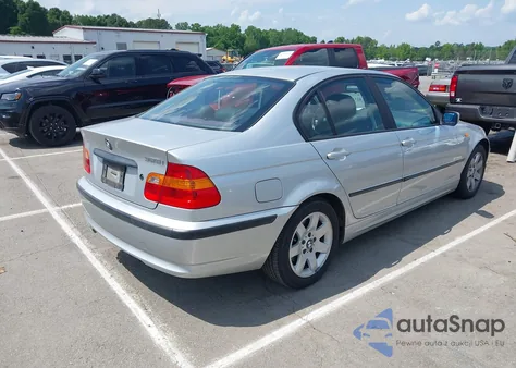 2004 BMW 325I из США, поврежденный, VIN WBAET37424NJ80644